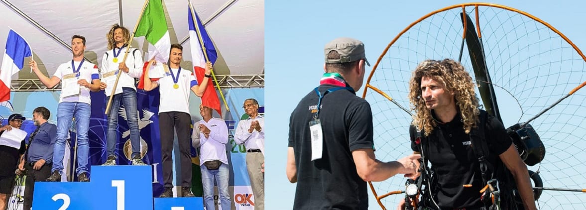 Trentottenne di Santa Ninfa campione mondiale di parapendio a motore. Prima volta per l’Italia