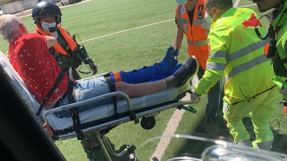 Aeronautica Militare e Soccorso Alpino, altro salvataggio congiunto allo Zingaro.