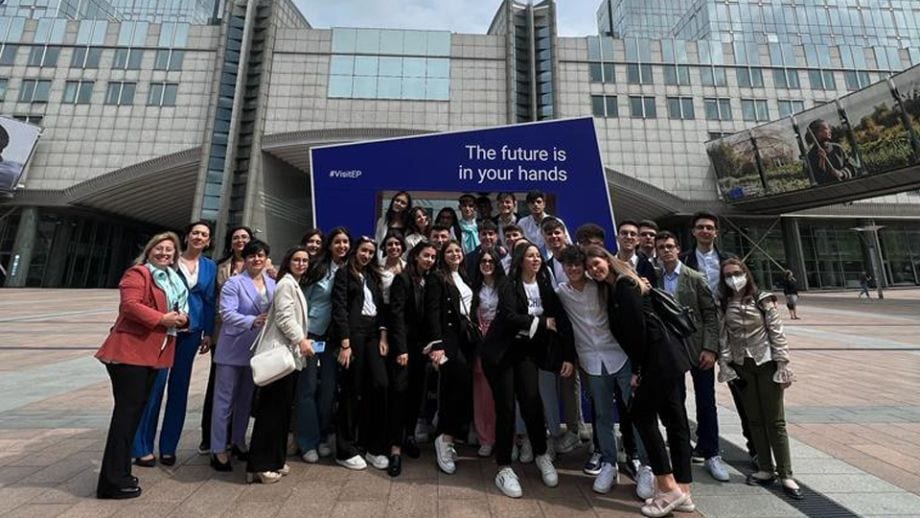 Studenti marsalesi a Bruxelles. L'Europa al centro del dibattito dei ragazzi dell'ITC 'Garibaldi'