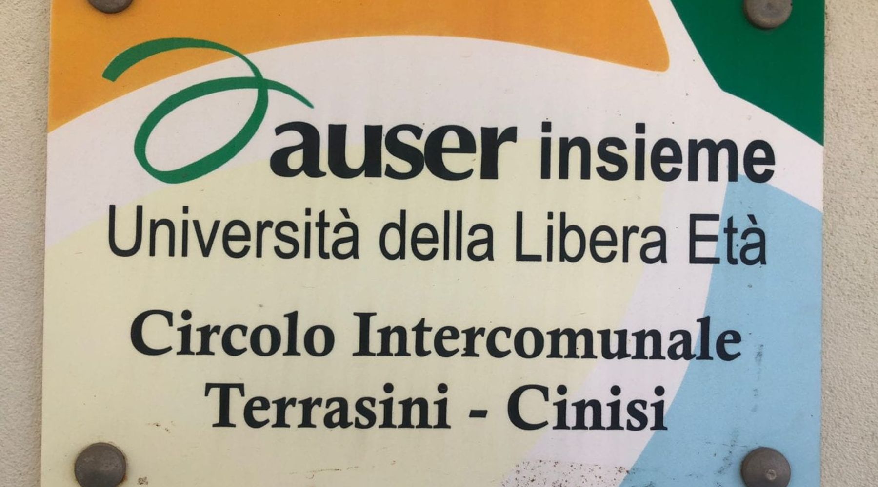 AUSER Insieme, si rimette in moto centro polivalente per anziani. Eventi fra Terrasini e Cinisi