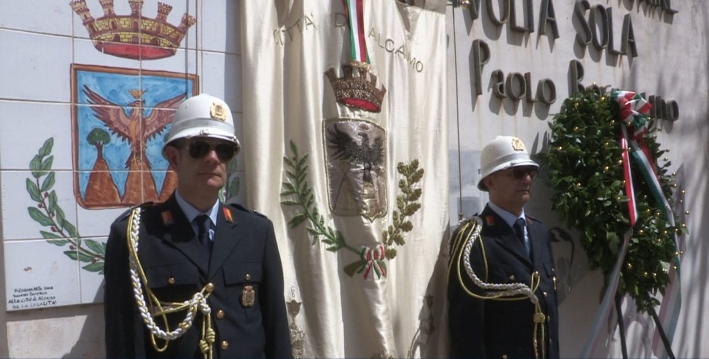 Cerimonia per pochi intimi ad Alcamo per la strage di Capaci. Assenti scuole e associazionismo (VIDEO)