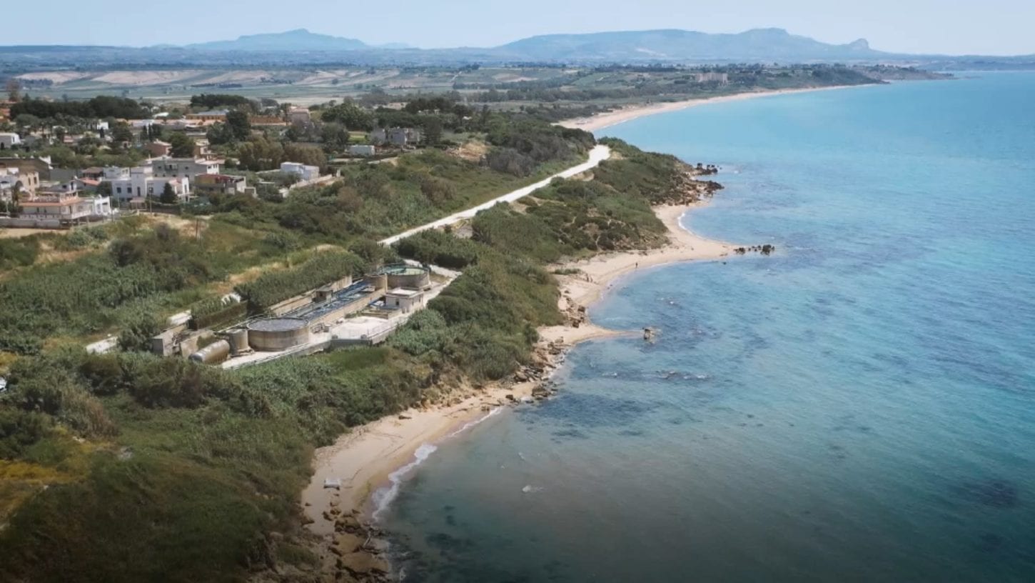 Rischio disastro ambientale, il depuratore di Selinunte sprofonda. Alfano chiede aiuti (VIDEO)