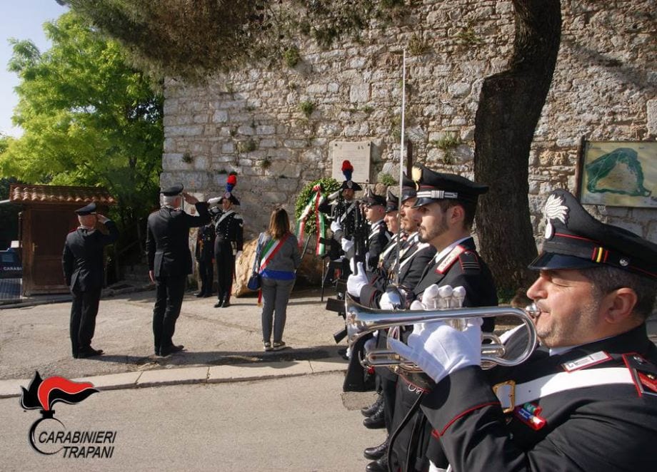 Trentennale della morte del carabiniere Esposito. Commemorazione a Erice