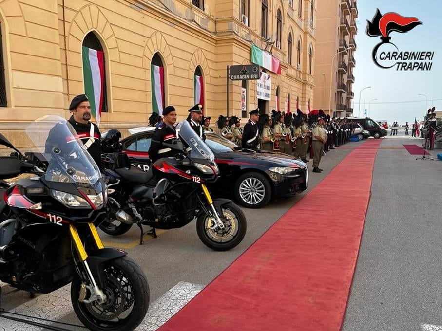 Arma dei Carabinieri, festeggiamenti anche a Trapani. Bottino: "Realtà complessa"