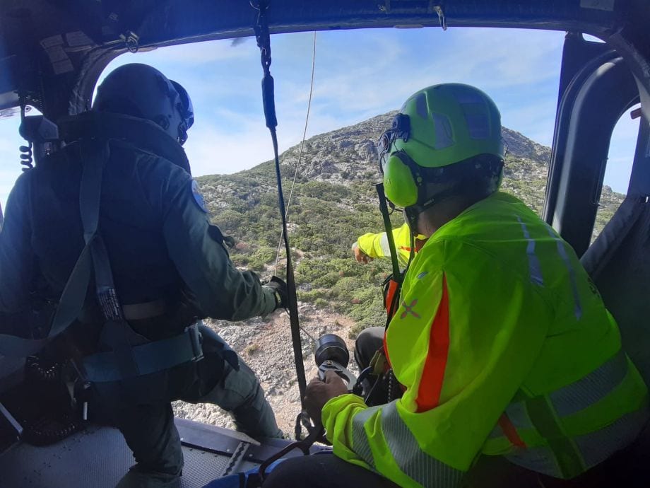 Duplice intervento di 82°CSAR e SASS. Soccorsi due turisti a Marettimo ed Erice