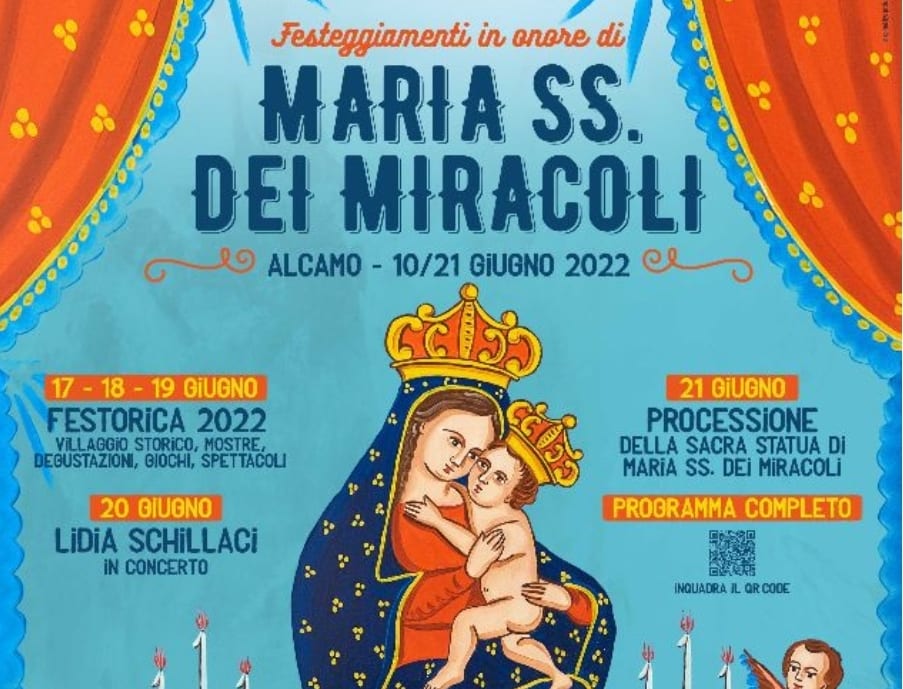 Festeggiamenti patronali ad Alcamo: programma pronto. Spettacoli da domani
