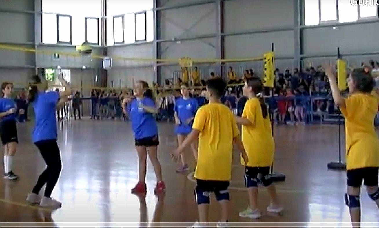 Progetto “Volley S3” ad Alcamo, in campo alunni della D.D.. “San Giovanni Bosco”
