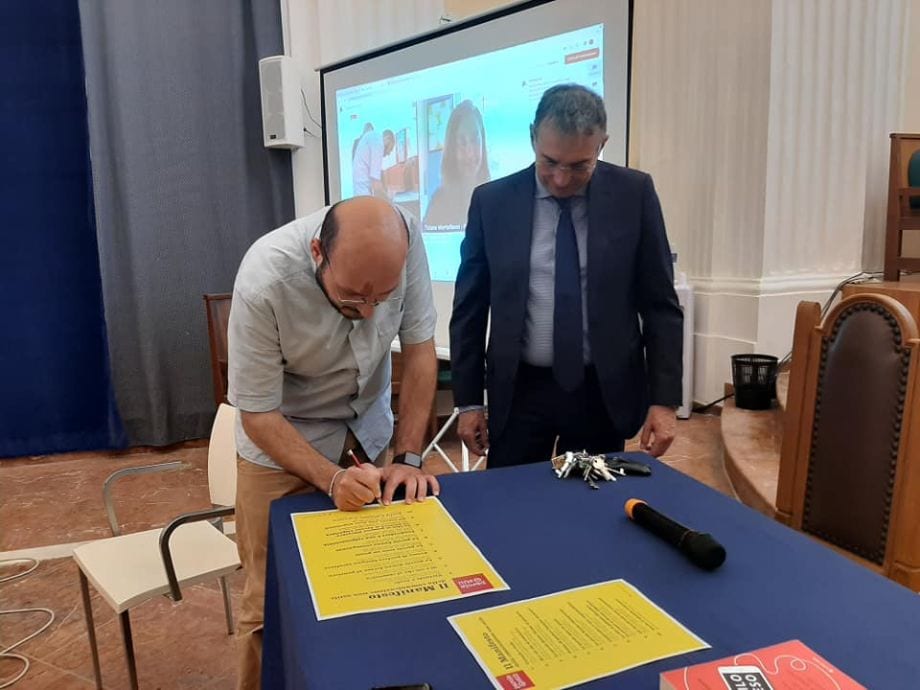 Progetto "Parole ostili". Firmato il manifesto a Castellammare del Golfo
