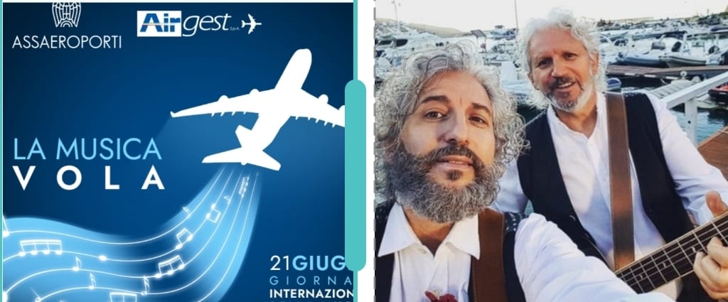 ‘Festa della Musica’, domani si suona negli aeroporti. 'Live' a Birgi anche dei Calandra