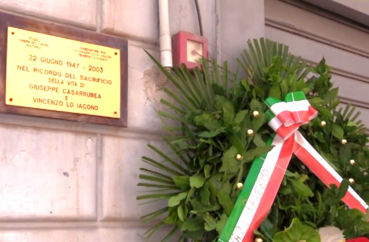 Strage della Camera del Lavoro a Partinico. CGIL celebra 75° anniversario