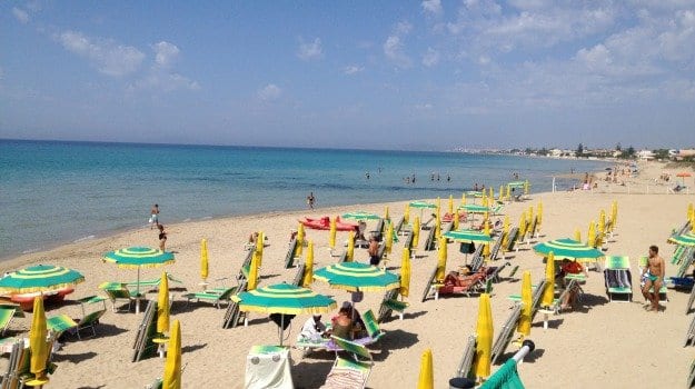 Lido gratis a Marsala. Servizi gratuiti per due giorni a settimana