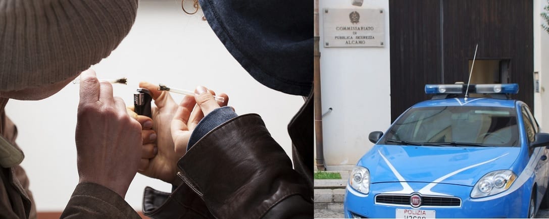 Polizia ferma gruppo di giovani pusher, quasi tutti di 'famiglie bene'. Operava fra Alcamo e Castellammare