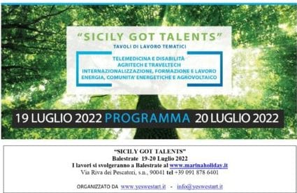 “Sicily Got Talents”, a Balestrate dal 19 al 20 luglio due giorni di dibattiti