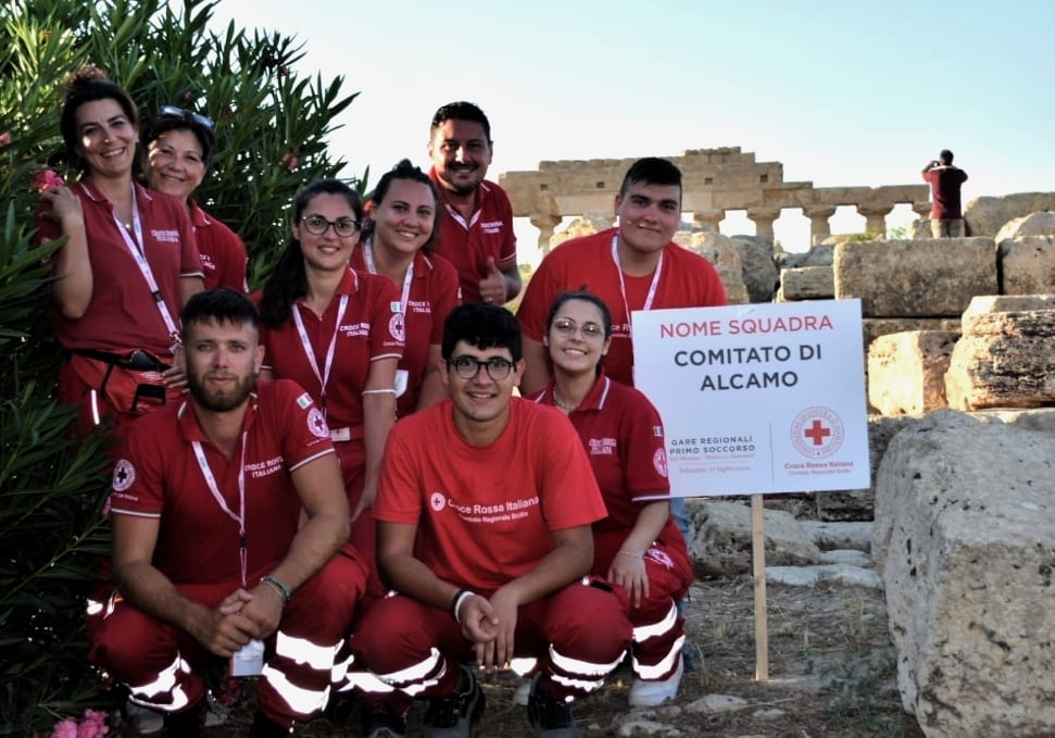 Croce Rossa, gare regionali di ‘primo soccorso’ a Selinunte. Alcamo ai piedi del podio