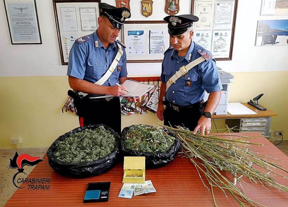 Deteneva e spacciava droga in un casolare a Misiliscemi, arrestato un 36enne straniero