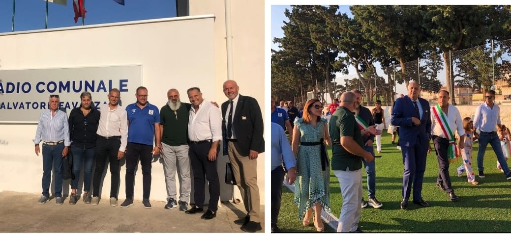 Restyiling totale del "Favazza" di Terrasini. Tribuna dedicata a Renzo Lo Piccolo (VIDEO)