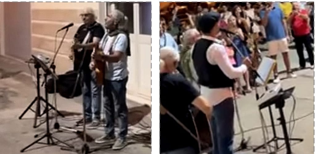 Vola su FB serenata dei "Calandra&Calandra". Quasi 550.000 visualizzazioni, anche dal Giappone