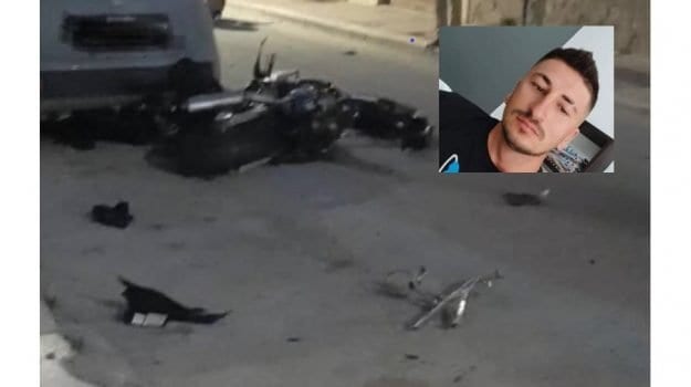 Si schianta con la moto contro un muro a Castelvetrano, morto giovane rumeno