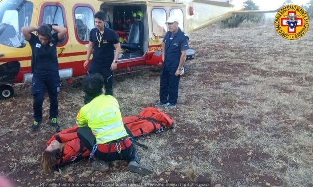 Riserva dello Zingaro, doppio intervento del SASS per due turisti infortunati