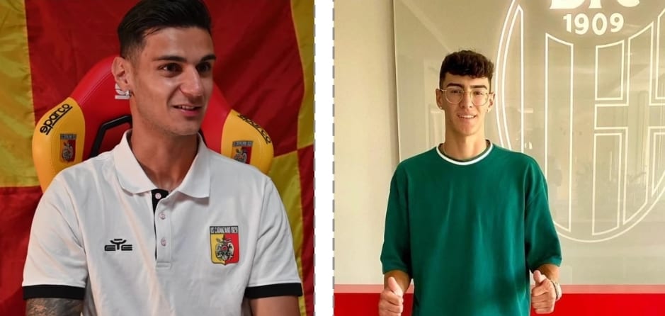 Altro alcamese tra i 'prof', Cottone ('04) al Bologna. In C squadra di vertice per Mulé