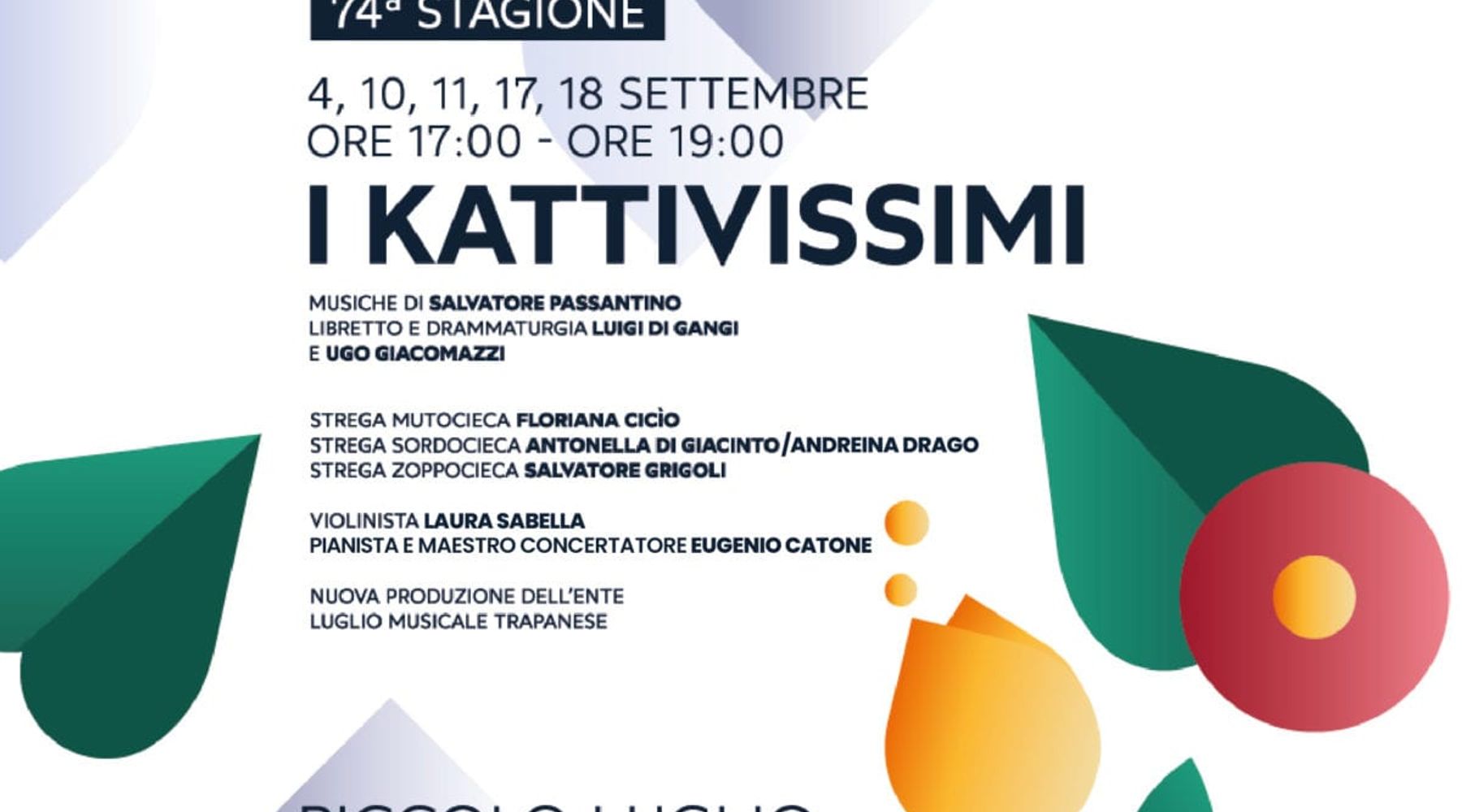 ‘I Kattivissimi’ del Luglio Musicale per avvicinare i più piccoli alla lirica