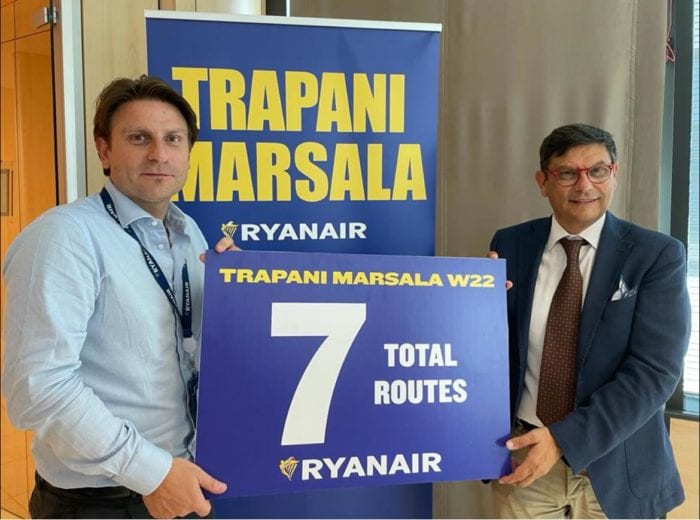 Birgi torna a essere base Ryanair. Nuova denominazione "Trapani-Marsala" per lo scalo trapanese