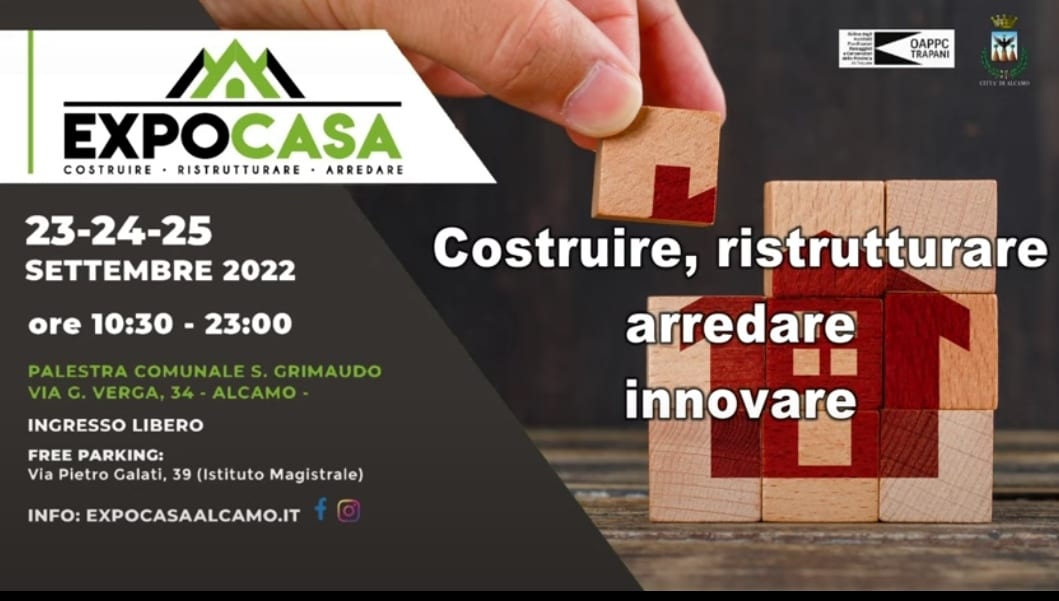 ExpóCasa, evento fieristico a 360 gradi. Comune di Alcamo in prima fila
