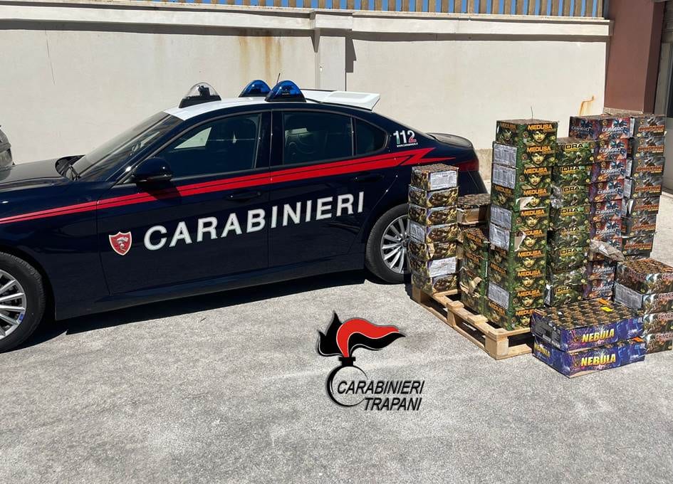 Esplosivo e droga, scattano tre arresti a Trapani
