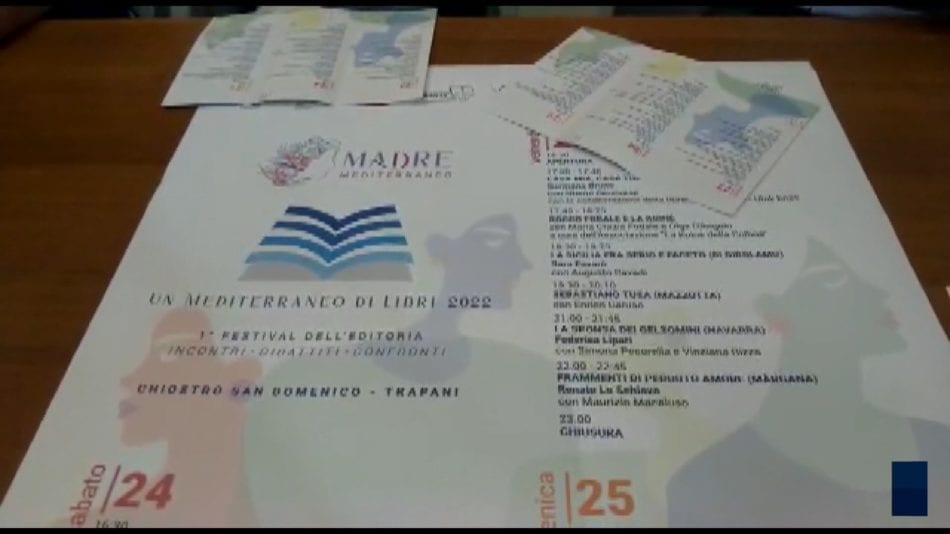 ‘Un Mediterraneo di libri’, al via il Festival. Libri e letture per tutti a Trapani