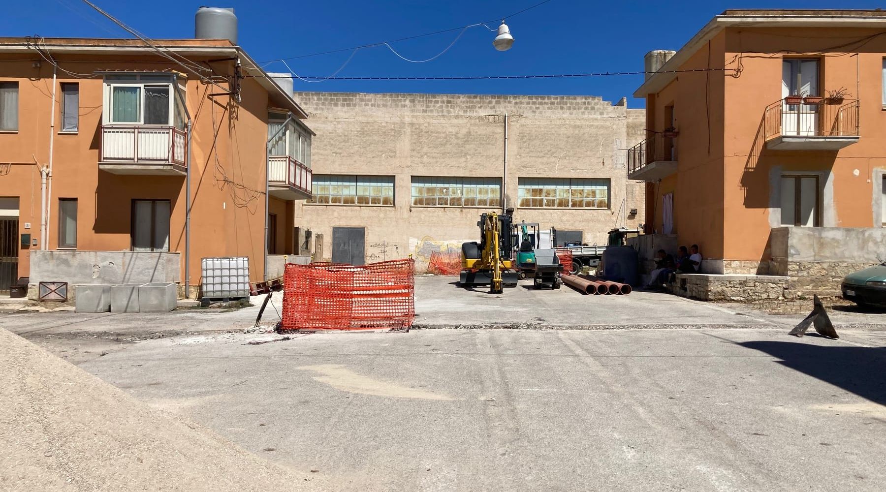 Allaccio fognature di via Biagio Amico a Paceco, al via i lavori. La conclusione è prevista per il 1 ottobre