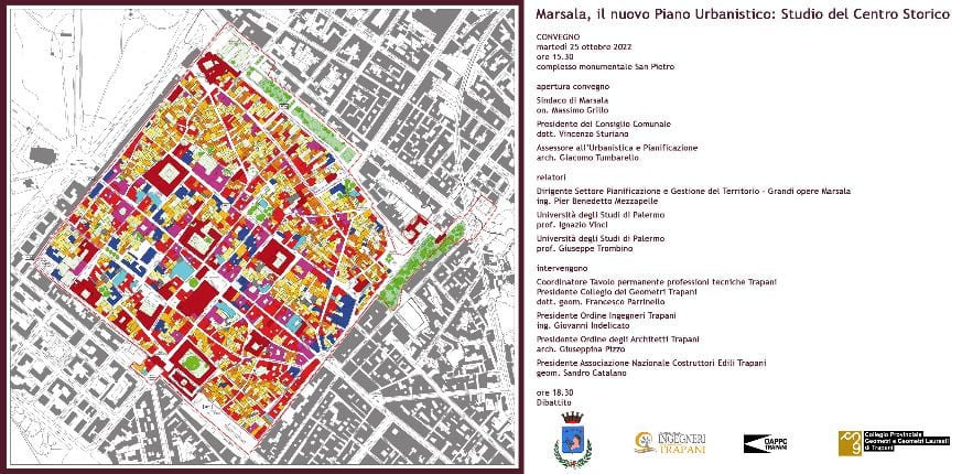 Nuovo piano urbanistico a Marsala in progetto, previsti interventi al centro storico