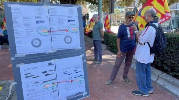 "Caro bollette", sindacati, lavoratori ed imprese protestano in piazza a Trapani