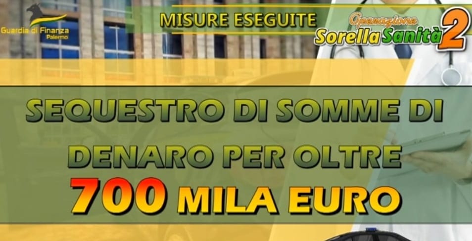 ‘Sorella sanità II’, 5 arresti e 5 obblighi di dimora. Grosse tangenti