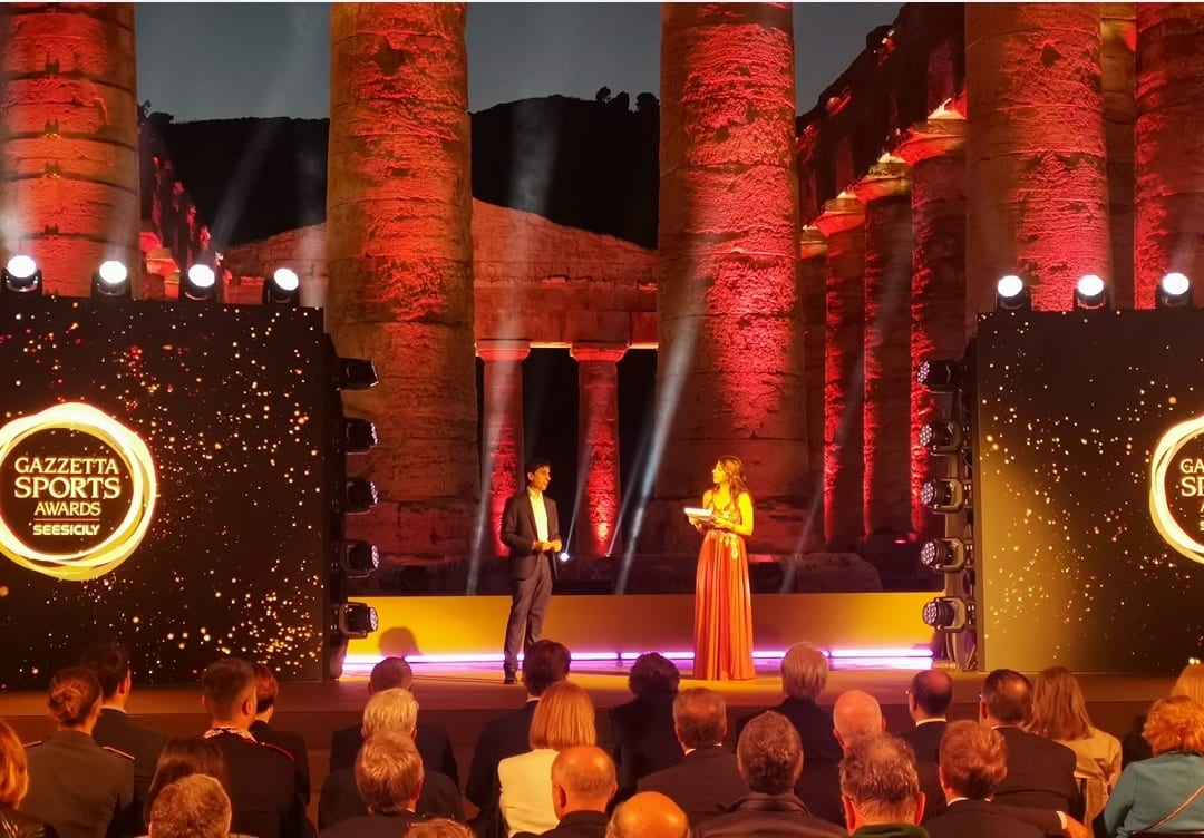 Gazzetta Awards SeeSicily, campionissimi e miti accendono il tempio di Segesta