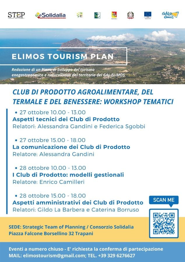 Agroalimentare, turismo e benessere, quattro workshop a Trapani con dieci comuni. Castellammare si, Alcamo no