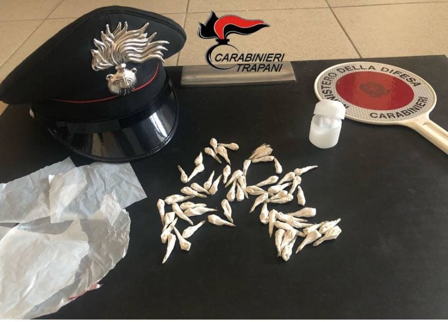 Detenzione e spaccio di droga, arrestato 30enne gambiano a Marsala