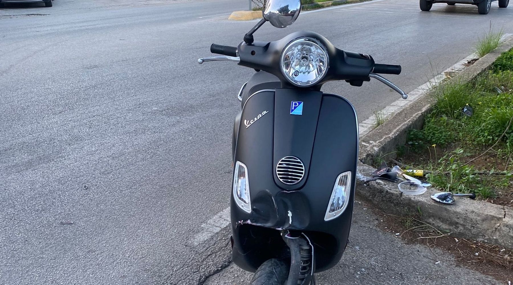 Scontro fra auto e ciclomotore a Partinico, ferito gravemente il conducente del due ruote