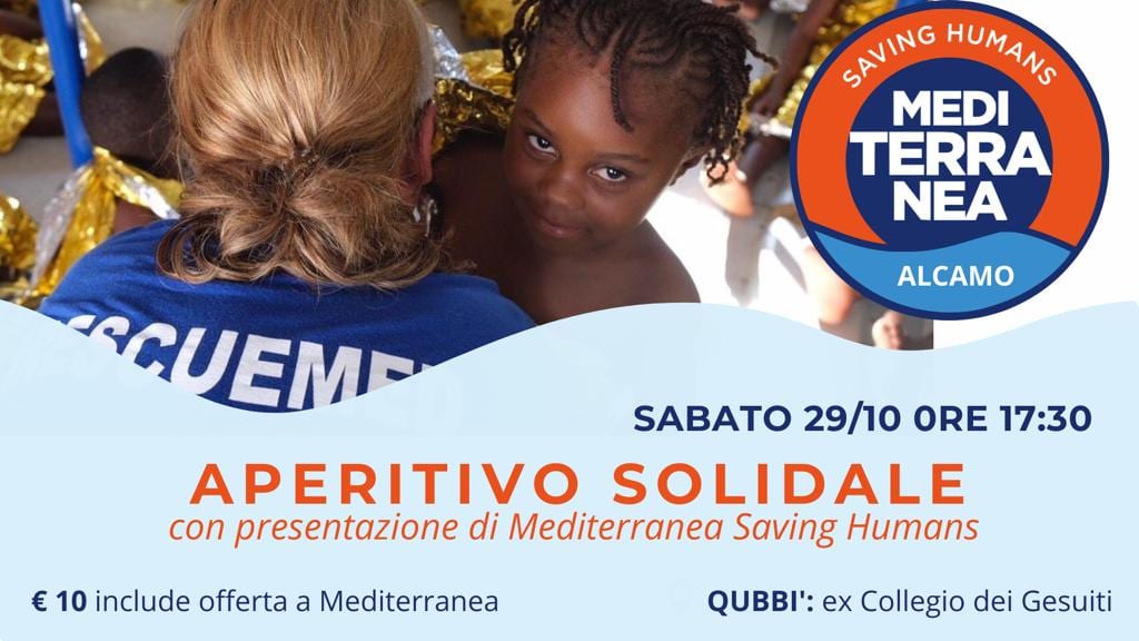 "Alcamo per Mediterranea", domani aperitivo di beneficienza al Qubbì