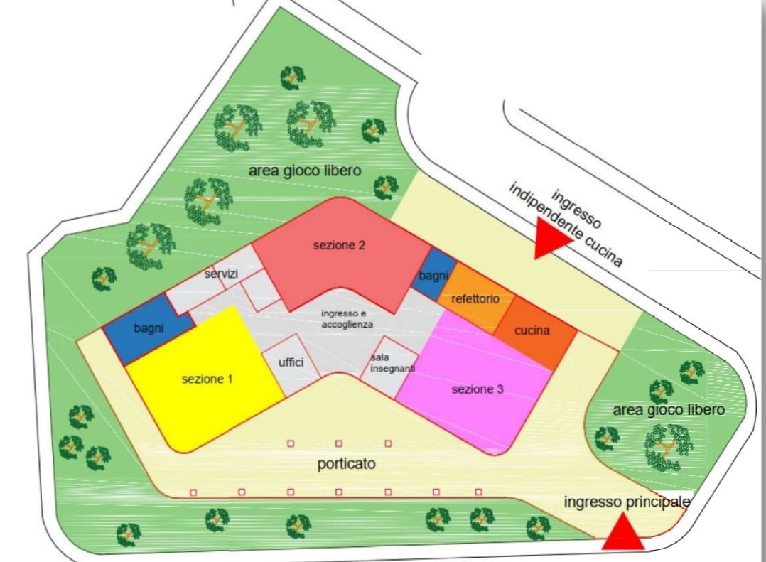 Nuova scuola in via Pio XII ad Alcamo, piccola ma moderna. Appalto entro giugno 2023