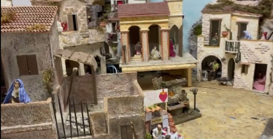 Presepe animato, due mesi di lavoro. Inauguurazione 8 dicembre