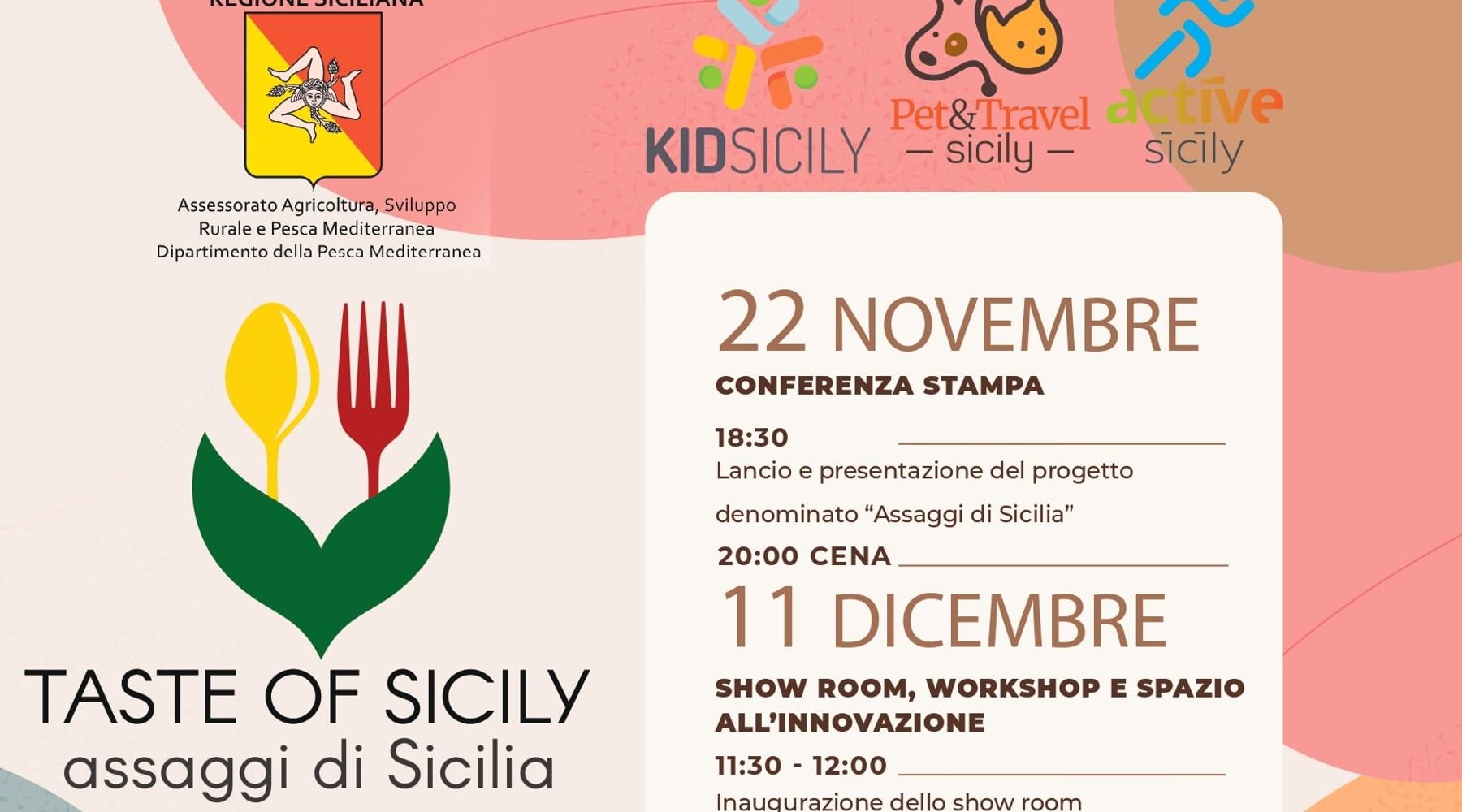 'Assaggi di Sicilia', promozione pluri-direzionale di APAS. Focus sui prodotti agricoli siciliani
