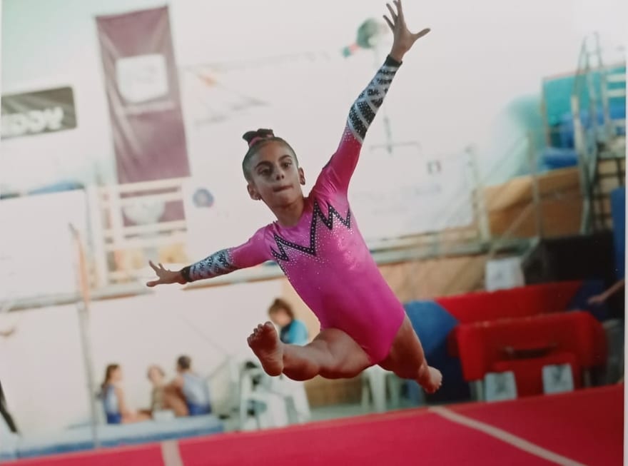 Ginnastica artistica, altro oro per la piccola Gioia Di Gregorio. È figlia di un grande velocista
