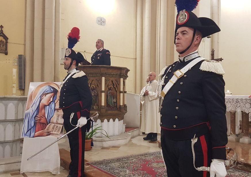 "Virgo Fidelis", celebrata a Trapani la patrona dell'Arma dei Carabinieri