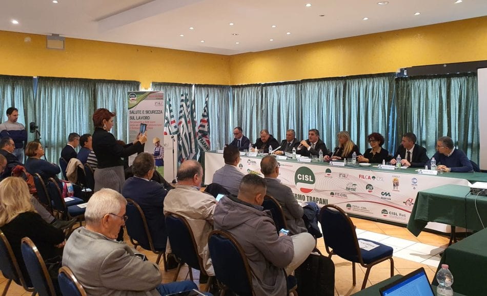 Incidenti sul lavoro, incontro Cisl Palermo – Trapani. La Piana: “Fondamentale la formazione”
