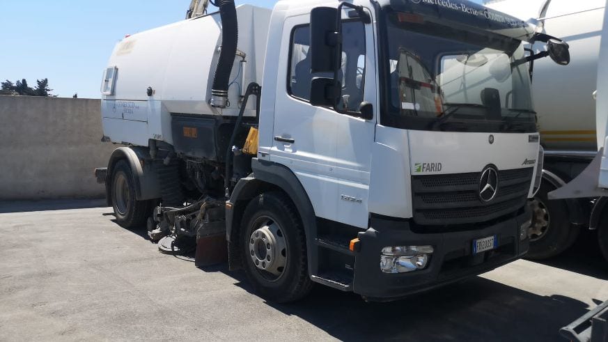 Raccolta differenziata rifiuti a Campobello di Mazara, attivo servizio spazzamento stradale