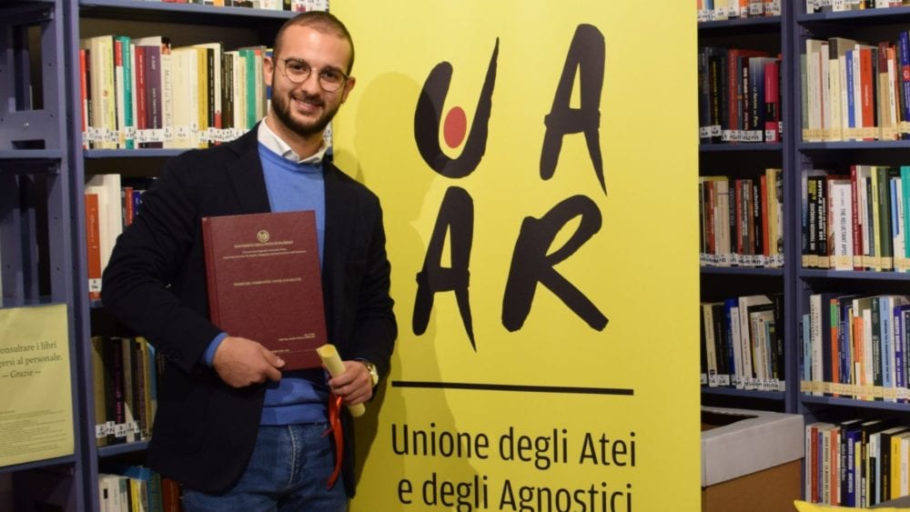 “Premio di laurea UAAR 2022", vince l'alcamese Cusumano. Tesi sul Covid19
