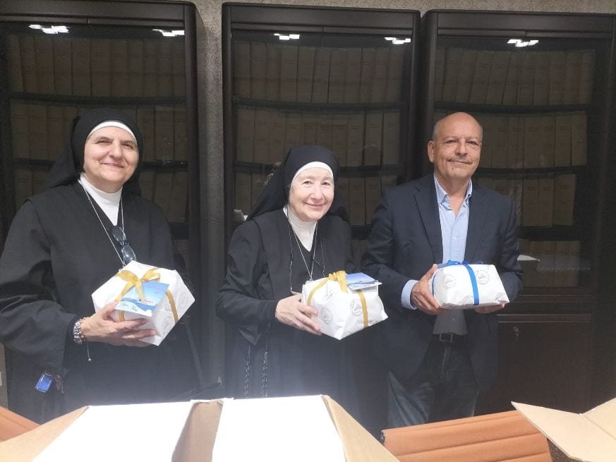Panettoni di Natale per i bimbi ucraini, l'ODM di Trapani per i piccoli dell'Incoronata di Erice