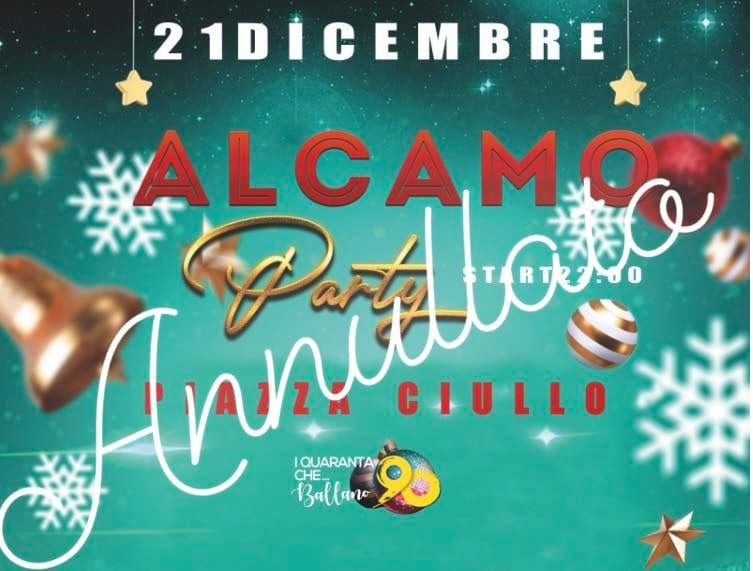 Spettacoli in piazza ad Alcamo, salta anche quello di stasera. Si trasloca al Collegio