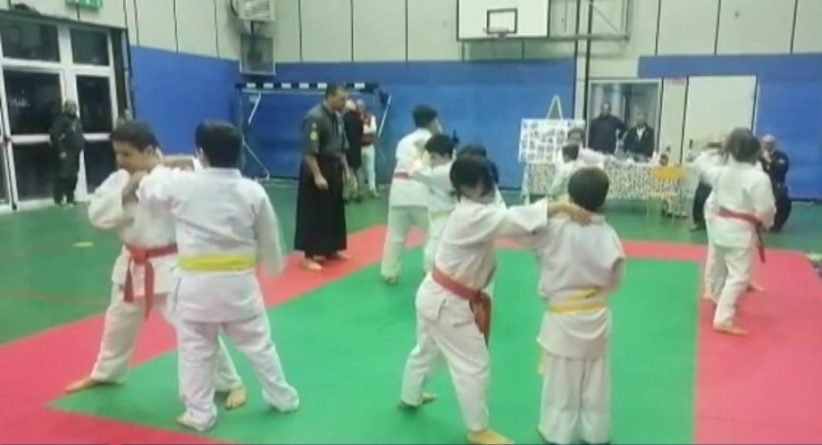 Pomeriggio di musica e sport a Partinico, esibizioni di jujitsu e zumba (VIDEO)