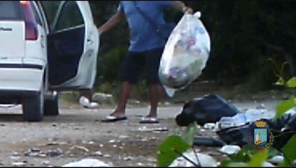 Contrasto all'abbandono dei rifiuti ad Erice, notificate 85 sanzioni ai trasgressori